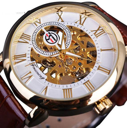 Buycenter Waterproof Mechanical Watch - Hollow Design for Men, 2025 Style - Buy Center
