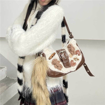 Buycenter Millennium Y2G Crescent Crossbody Bag - Cute & Trendy for Women - Buy Center