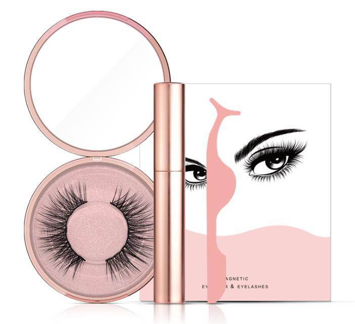 Natural Magnetic Eyeliner & False Eyelashes Set - Easy, No Glue Application - Buy Center