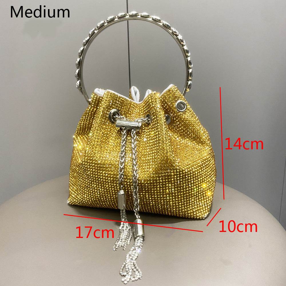 Shiny Diamond Handbag for Women - Stylish Evening Bag in Vibrant Colors - Buy Center
