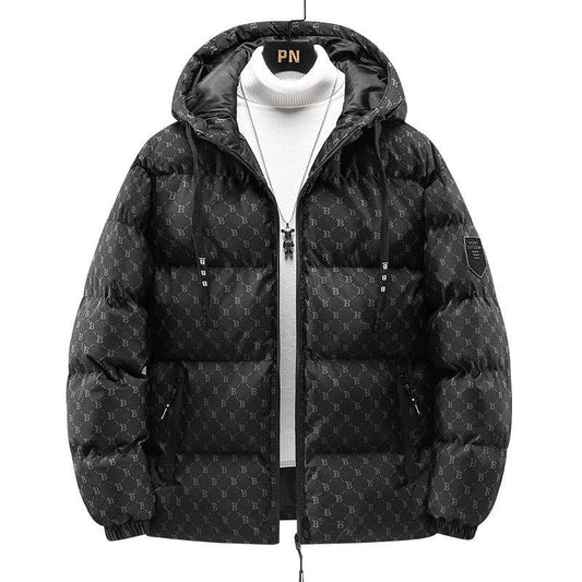 Men's Thickened Cotton-Padded Bread Coat - Stylish Warm Down Jacket - Buy Center