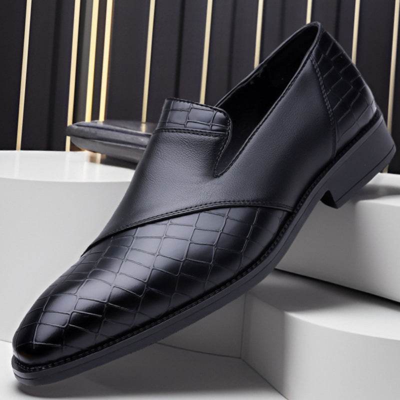 Plus Size Men's Business Dress Leather Shoes - Stylish & Breathable Comfort - Buy Center