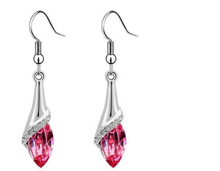 Angel Elf Jewelry Set - Austria Crystal Necklace, Earrings, & Bracelet - Buy Center