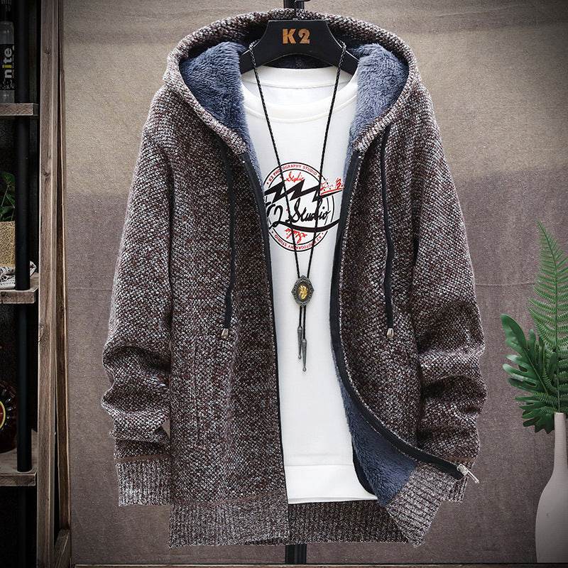 Buycenter Fleece Coat - Loose Cardigan for Youth, Perfect for Winter Wear - Buy Center