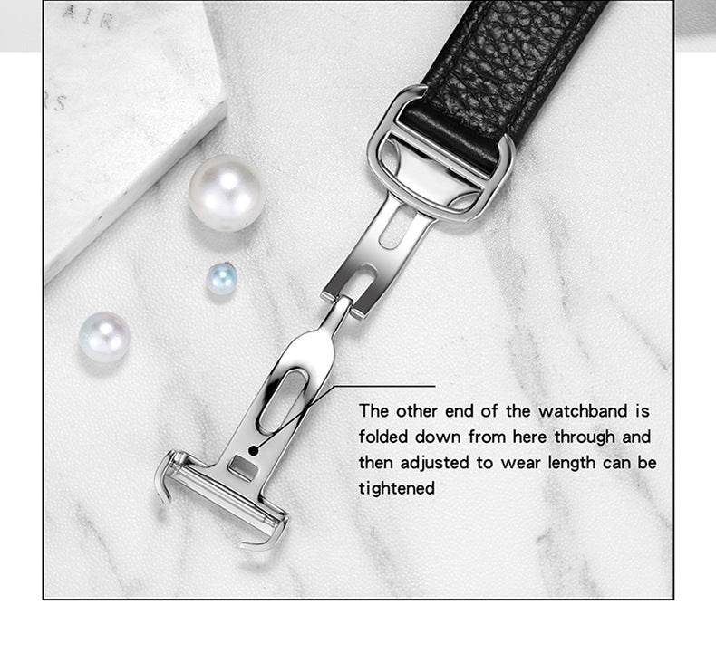 Roman Scale Waterproof Couple Watch - Trendy Fashionable Accessory 2025 - Buy Center