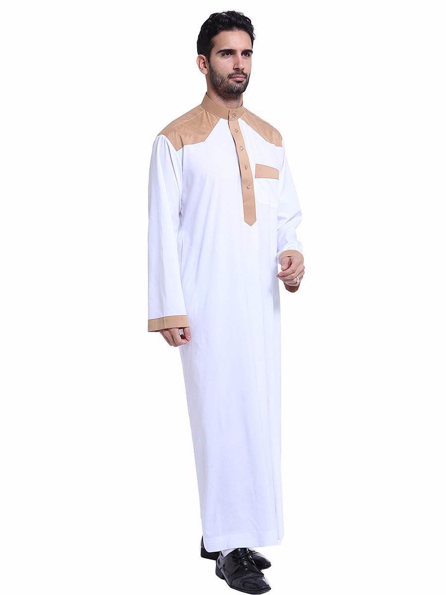 Stylish Muslim Arab Men's Robe - Embroidered for All Seasons, Modern Fit - Buy Center