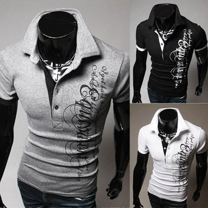 Men's Casual Lapel Shirt - Big Eagle Print for Stylish Outings - Buy Center