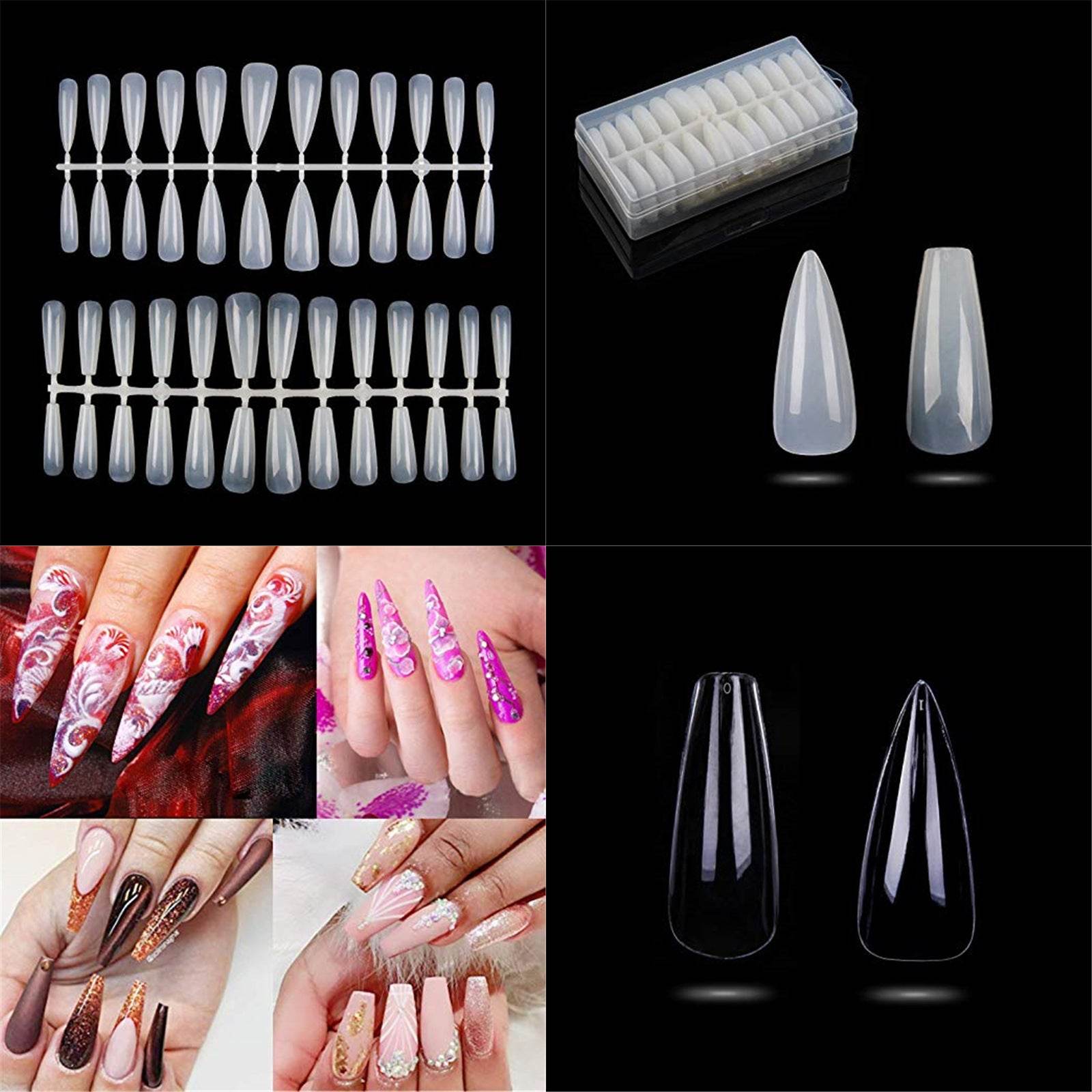 Non-Marking False Nails - Ultra-Thin, Durable & Comfortable Fit - Buy Center