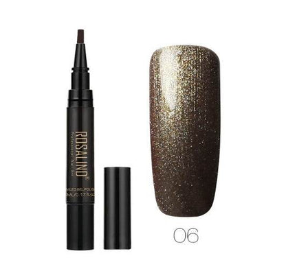 5ml Solid Color Nail Art Pen - Easy Application in 58 Vibrant Shades - Buy Center