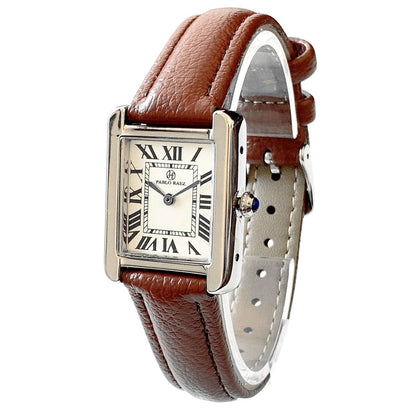 Girls' Retro Dress Watch - Classy Black & Light Brown Casual Style - Buy Center