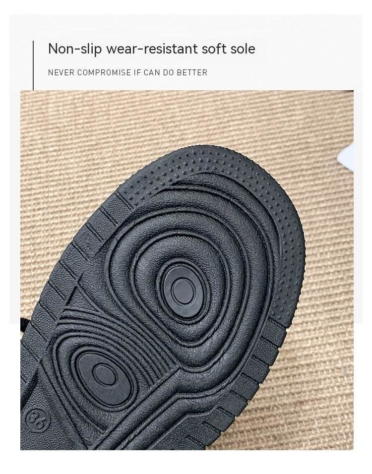 Women's Lightweight Platform Board Shoes - White & Pink Casual Style - Buy Center