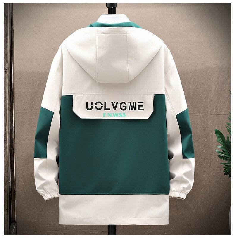 Trendy Hooded Overalls for Teens - Spring & Autumn Slim Fit Style - Buy Center