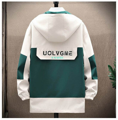 Trendy Hooded Overalls for Teens - Spring & Autumn Slim Fit Style - Buy Center