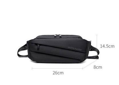 Men's One-Shoulder Crossbody Bag - Stylish & Waterproof for Travel - Buy Center