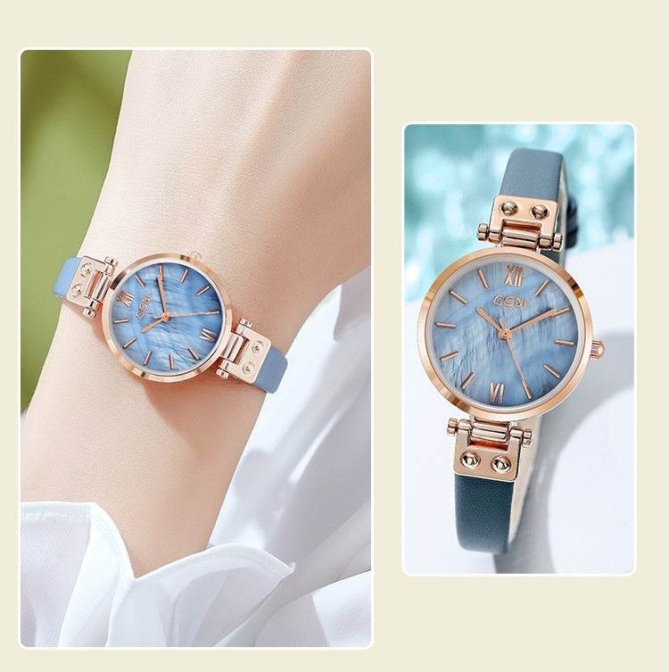 Buy Center Women's Waterproof Watch - Fashionable Art-Style with Small Dial - Buy Center