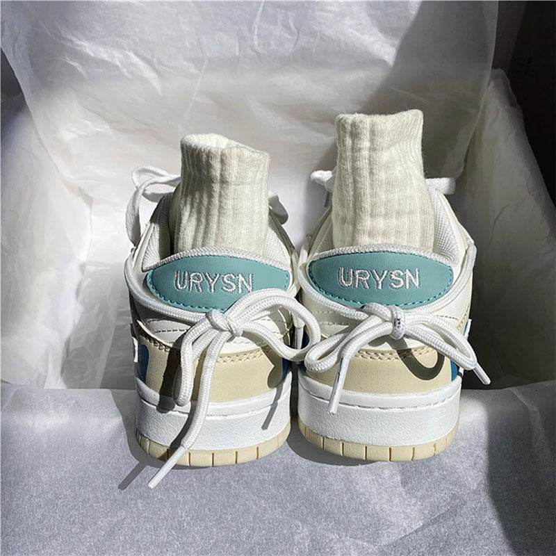 Women's Casual White Sneakers - Comfortable Vulcanize Shoes for Everyday Style - Buy Center