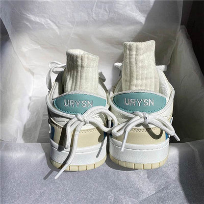 Women's Casual White Sneakers - Comfortable Vulcanize Shoes for Everyday Style - Buy Center