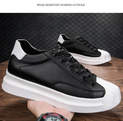 Invisible Height Increasing Insoles - Stylish Vulcanize Shoes for Men - Buy Center