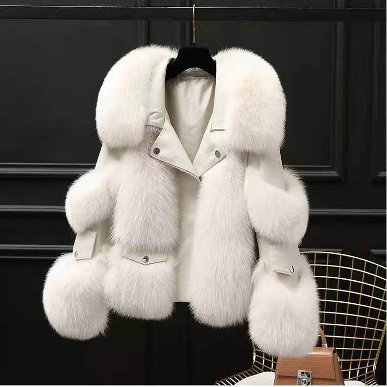 Haining Women's Fur Coat - Stylish Artificial Fur with Pockets 2025 - Buy Center