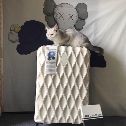 Durable 20-Inch Trolley Case - Lightweight Carbon Fiber Travel Luggage - Buy Center