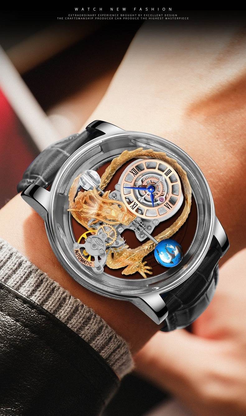 Men's Quartz Tourbillon Watch - Waterproof with Sapphire Glass 2025 - Buy Center