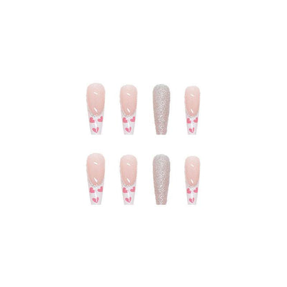 Wearable Finished Nail Love Fake Nails - Trendy Salon-Style Manicure - Buy Center