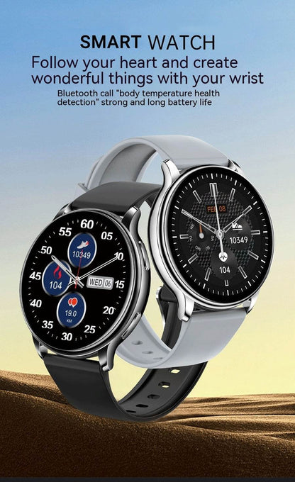 Smart Couple Watch - Bluetooth Calling, Heart Rate & Sleep Tracking - Buy Center