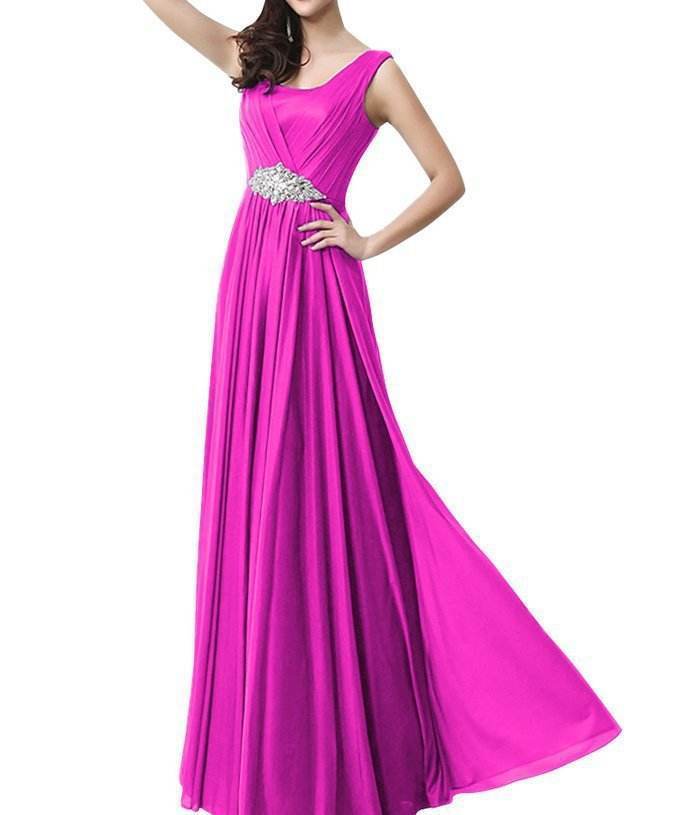 Buycenter Chiffon Bridal Gown - Elegant Evening Dress for Special Occasions - Buy Center