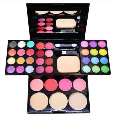 All-in-One Makeup Set for Women - Eyeshadow, Blush & Concealer Kit - Buy Center