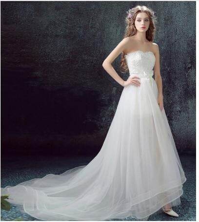 Sexy Mermaid Lace Wedding Dress - Detachable Skirt & Short Design - Buy Center