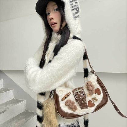 Buycenter Millennium Y2G Crescent Crossbody Bag - Cute & Trendy for Women - Buy Center