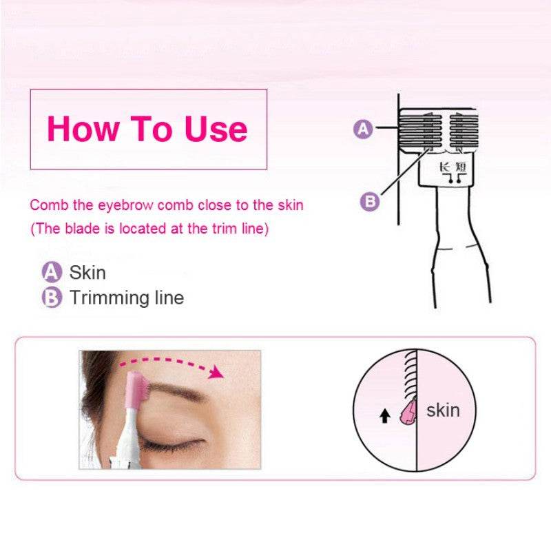 Portable Electric Eyebrow Shaping Tool - Professional Razor for Women - Buy Center
