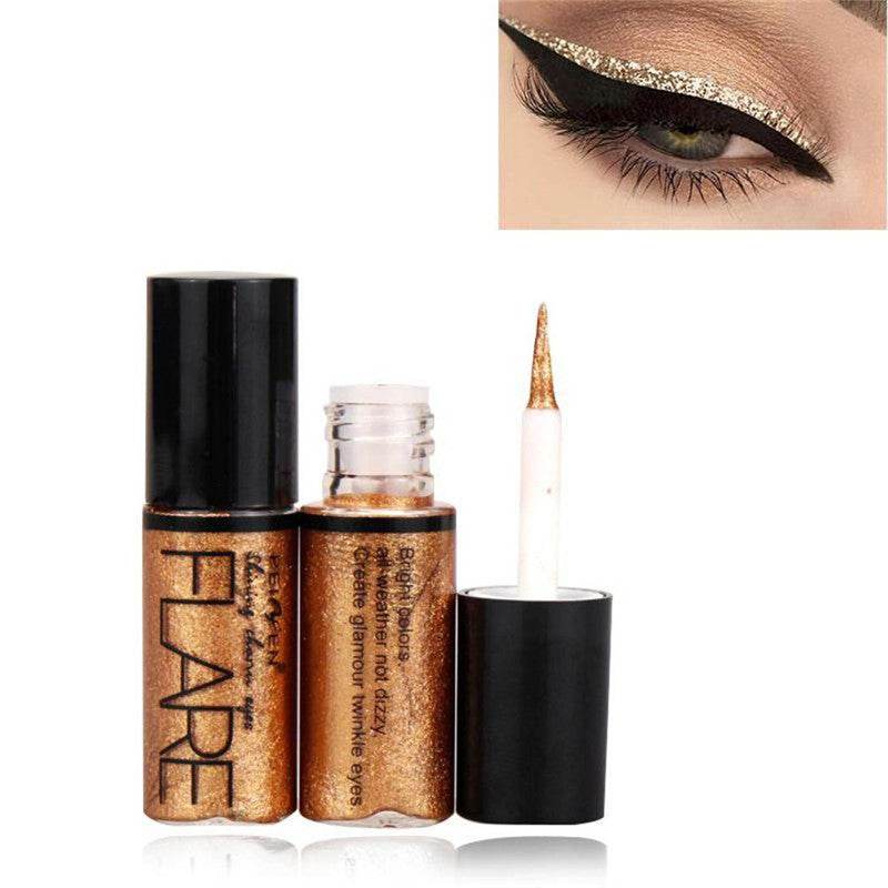 Waterproof Shine Eyeliner - Long-Lasting Vivid Color for Day & Night - Buy Center