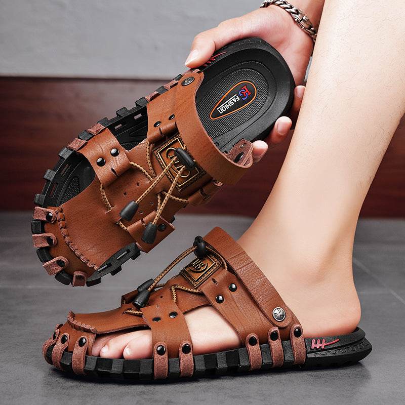 Men's Anti-Slip Outdoor Sandals - Breathable Comfort & Durable Design - Buy Center