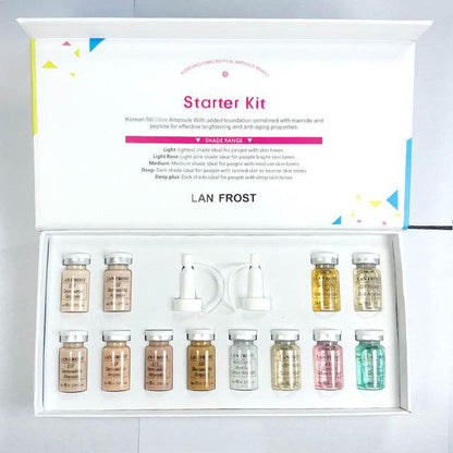 12 Vial Korean BB Cream Booster Set - Illuminate Your Skin Naturally - Buy Center