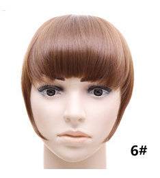 Stylish Synthetic Hair Bangs - Easy Apply Blunt Cut Hairpiece Accessory - Buy Center