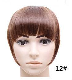 Stylish Synthetic Hair Bangs - Easy Apply Blunt Cut Hairpiece Accessory - Buy Center