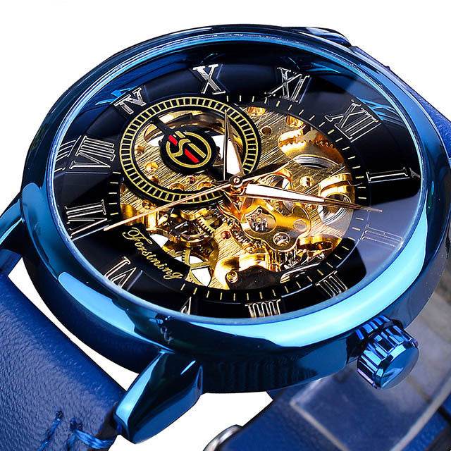 Buycenter Waterproof Mechanical Watch - Hollow Design for Men, 2025 Style - Buy Center