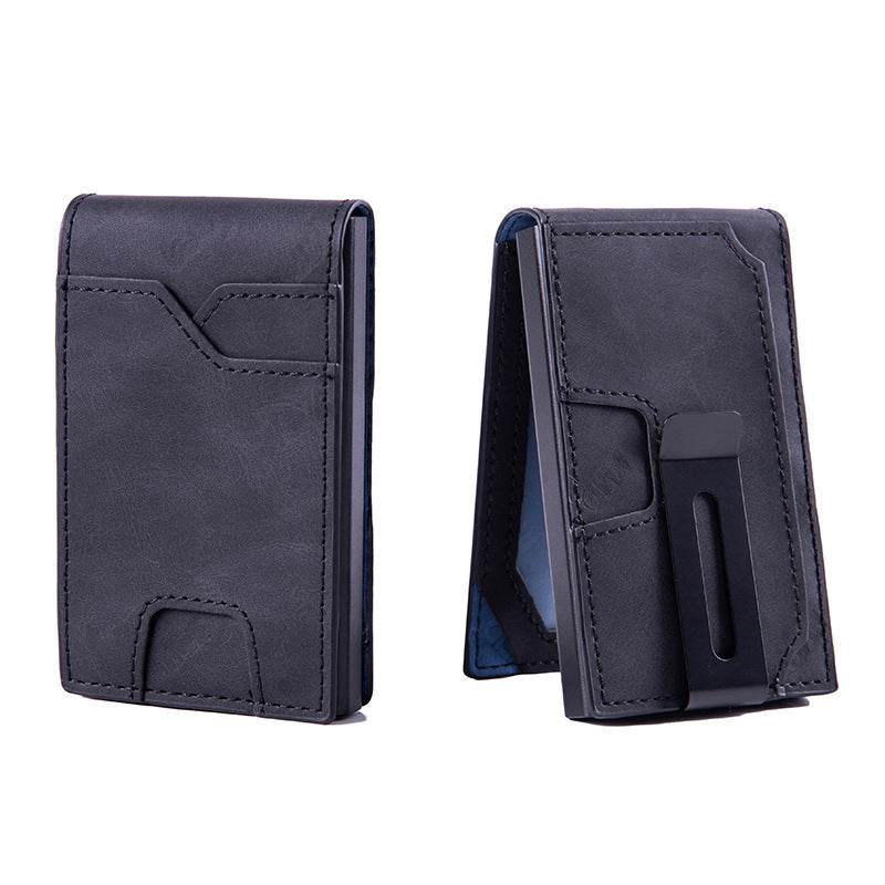 RFID Anti-Theft Card Wallet - Stylish Aluminum Alloy for Men & Women - Buy Center