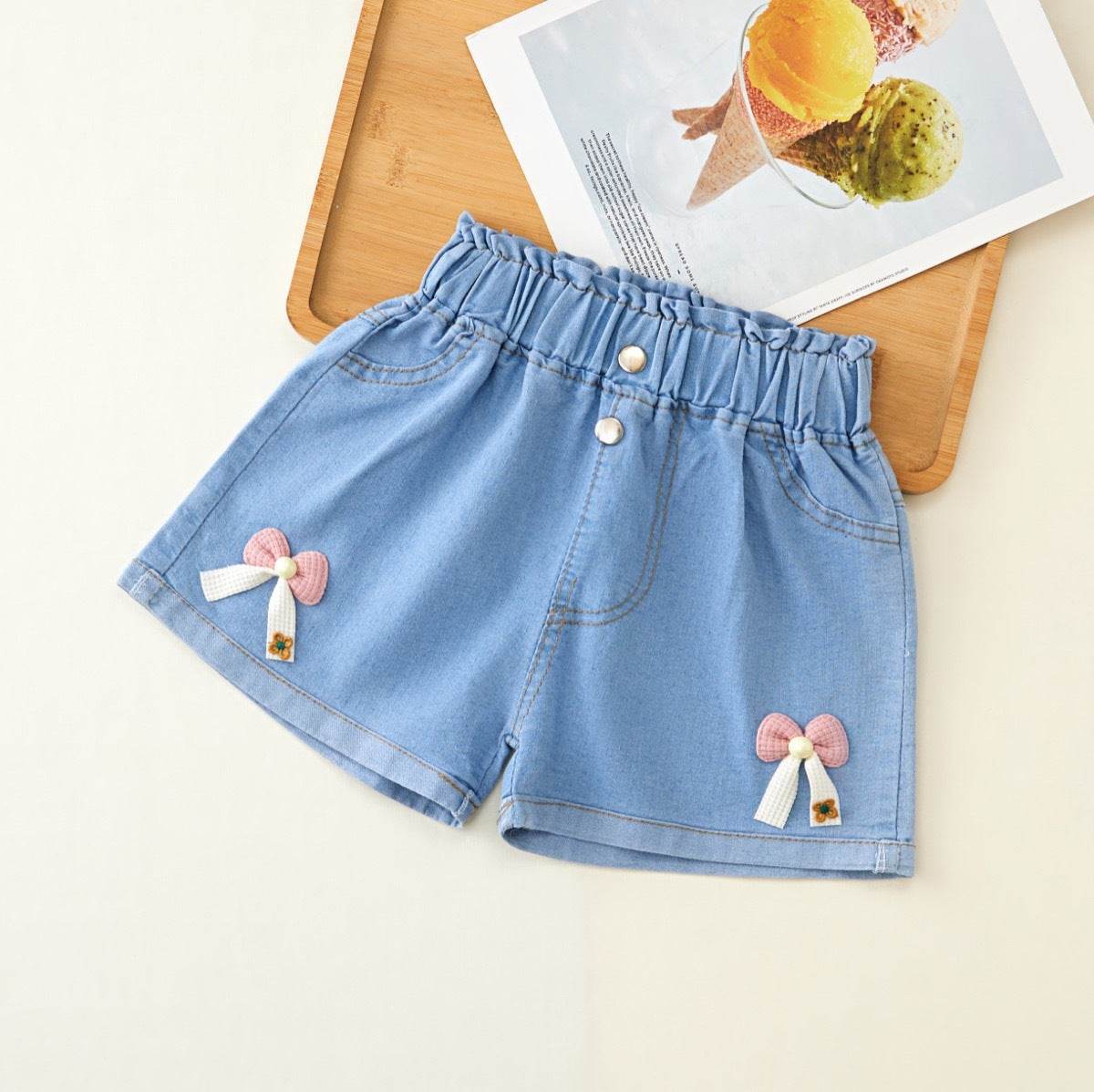 Summer Fashion Children's High Waist Shorts - Trendy Cotton Styles 2025 - Buy Center