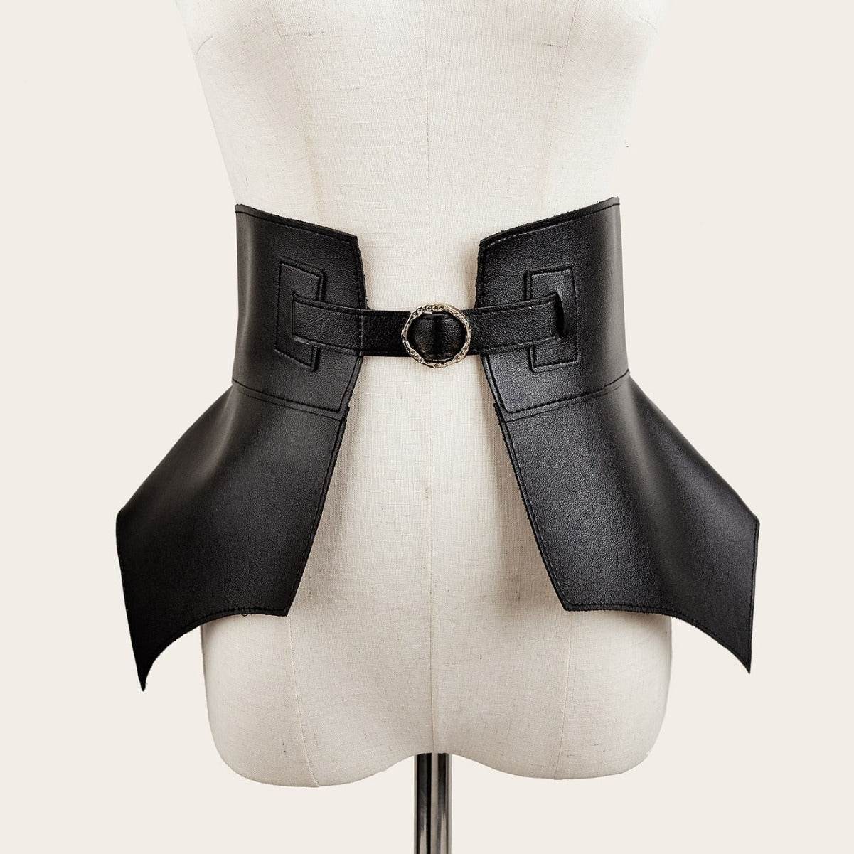 American Style Girdle Waist Skirt - Fashionable PU Leather Belt 2025 - Buy Center