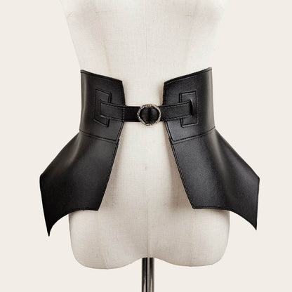 American Style Girdle Waist Skirt - Fashionable PU Leather Belt 2025 - Buy Center