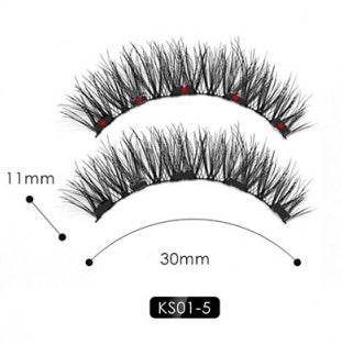 Natural Magnetic Eyeliner & False Eyelashes Set - Easy, No Glue Application - Buy Center
