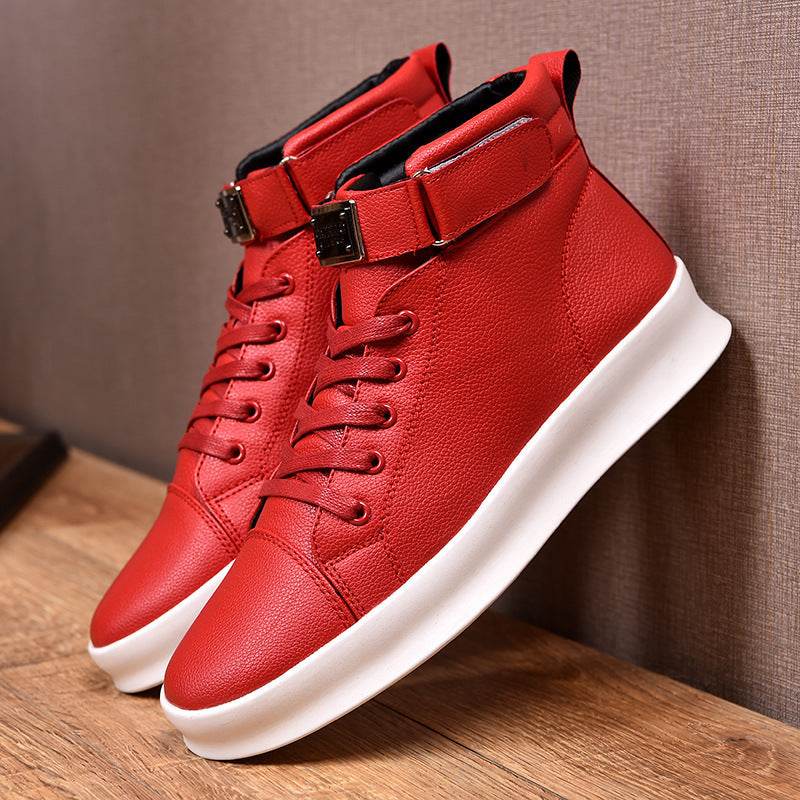 Buycenter Men's High-Top Sneakers - Casual Vulcanize Shoes for Leisure - Buy Center