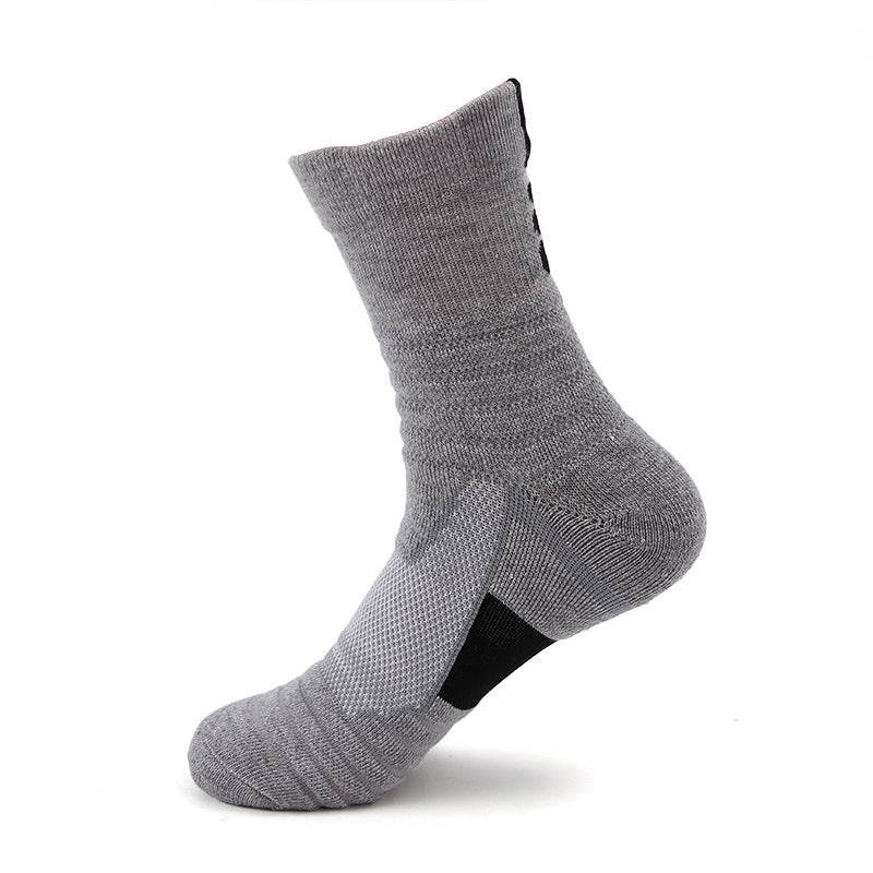 Men's Non-slip Mid-tube Sports Socks - Comfort & Style for Running - Buy Center