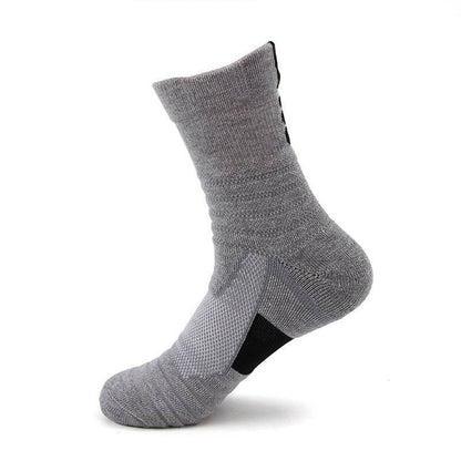 Men's Non-slip Mid-tube Sports Socks - Comfort & Style for Running - Buy Center