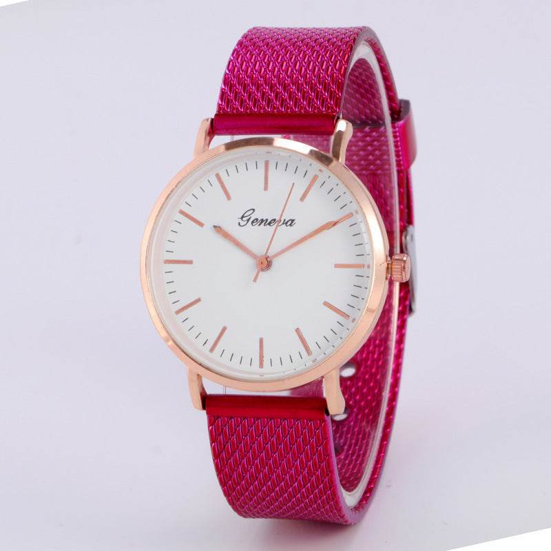 Geneva Minimalist Women's Watch - Elegant Design & Thin Mesh Belt - Buy Center