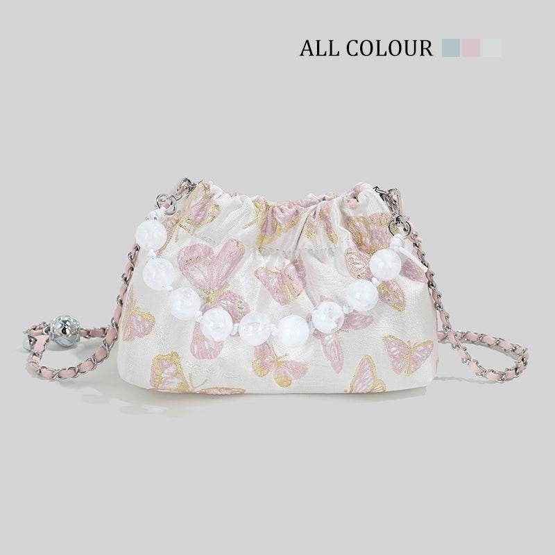 Buycenter Women's Crossbody Bag - Stylish Bow Chain Shoulder Bag - Buy Center