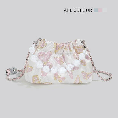 Buycenter Women's Crossbody Bag - Stylish Bow Chain Shoulder Bag - Buy Center