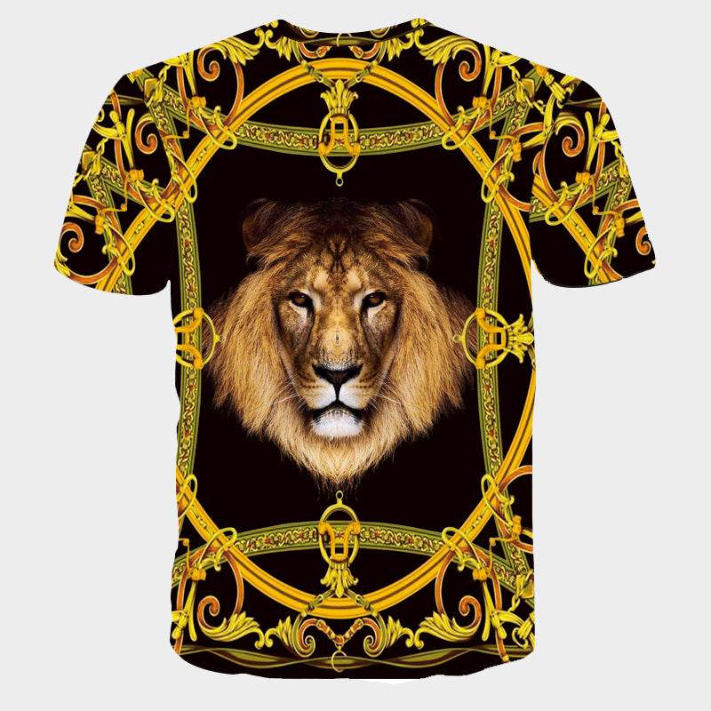 Men's 3D Striped Letter Print T-Shirt - Casual Summer Style 2025 - Buy Center